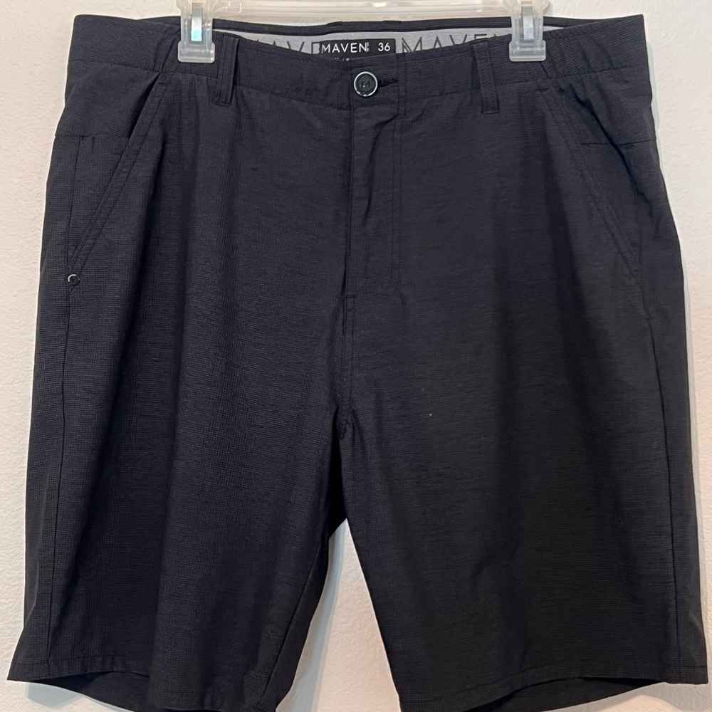 Men's Maven Co-op Lightweight Black Shorts